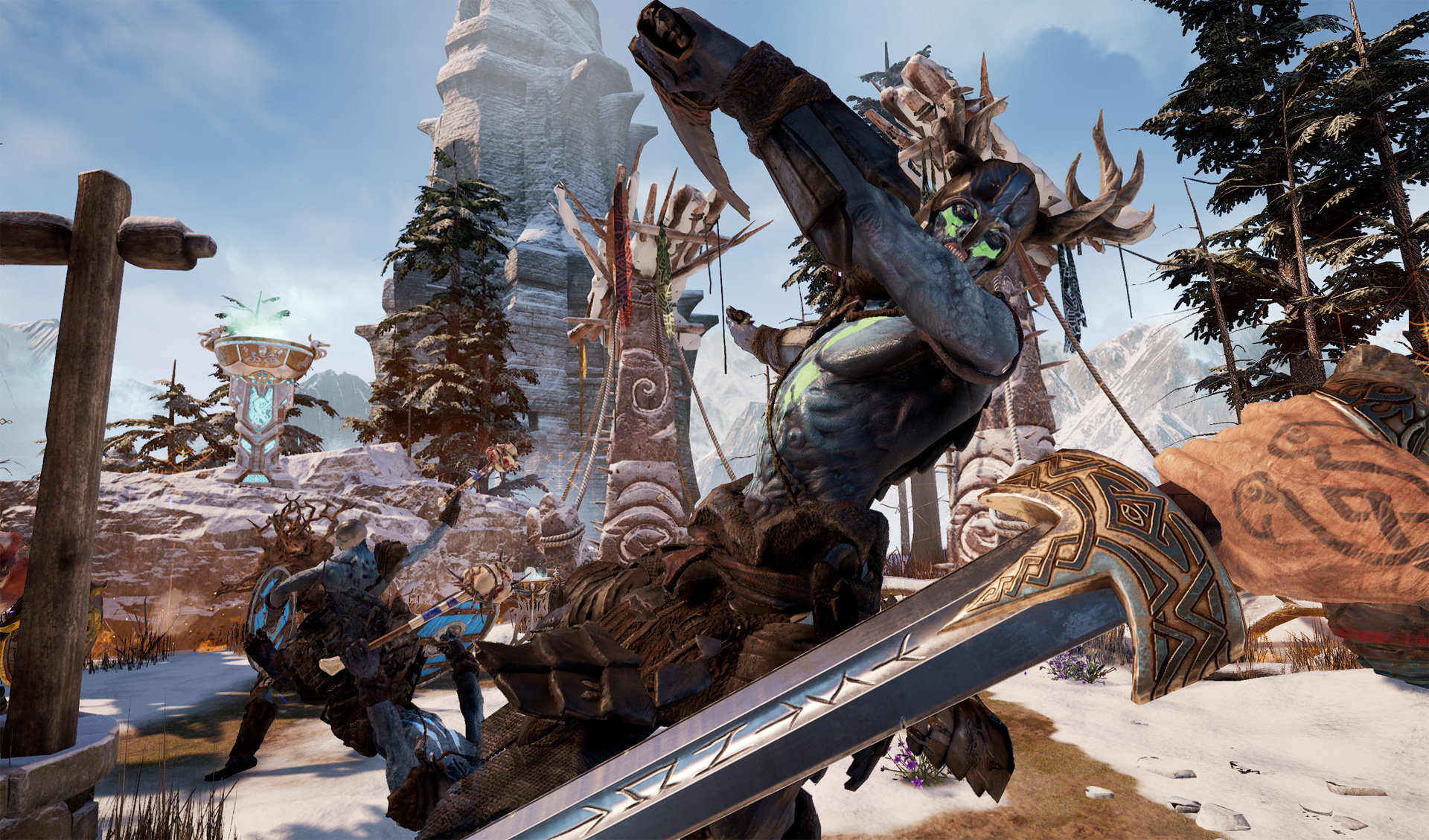 Asgard's Wrath is a 30-hour mythological action-RPG romp for Oculus Rift