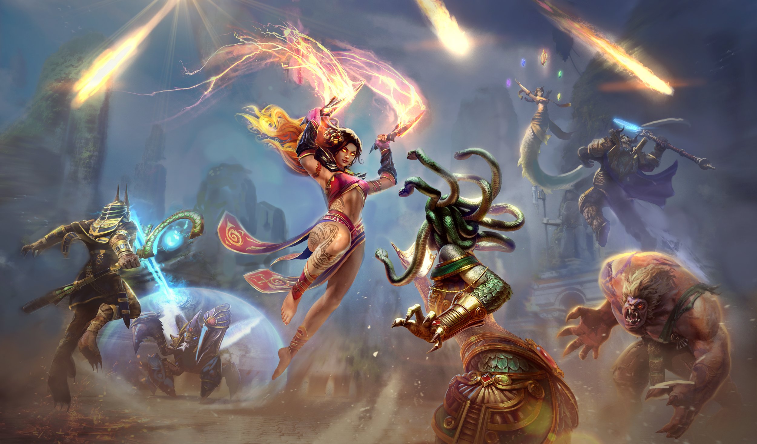 SMITE gets cross-platform multiplayer for everyone but PS4