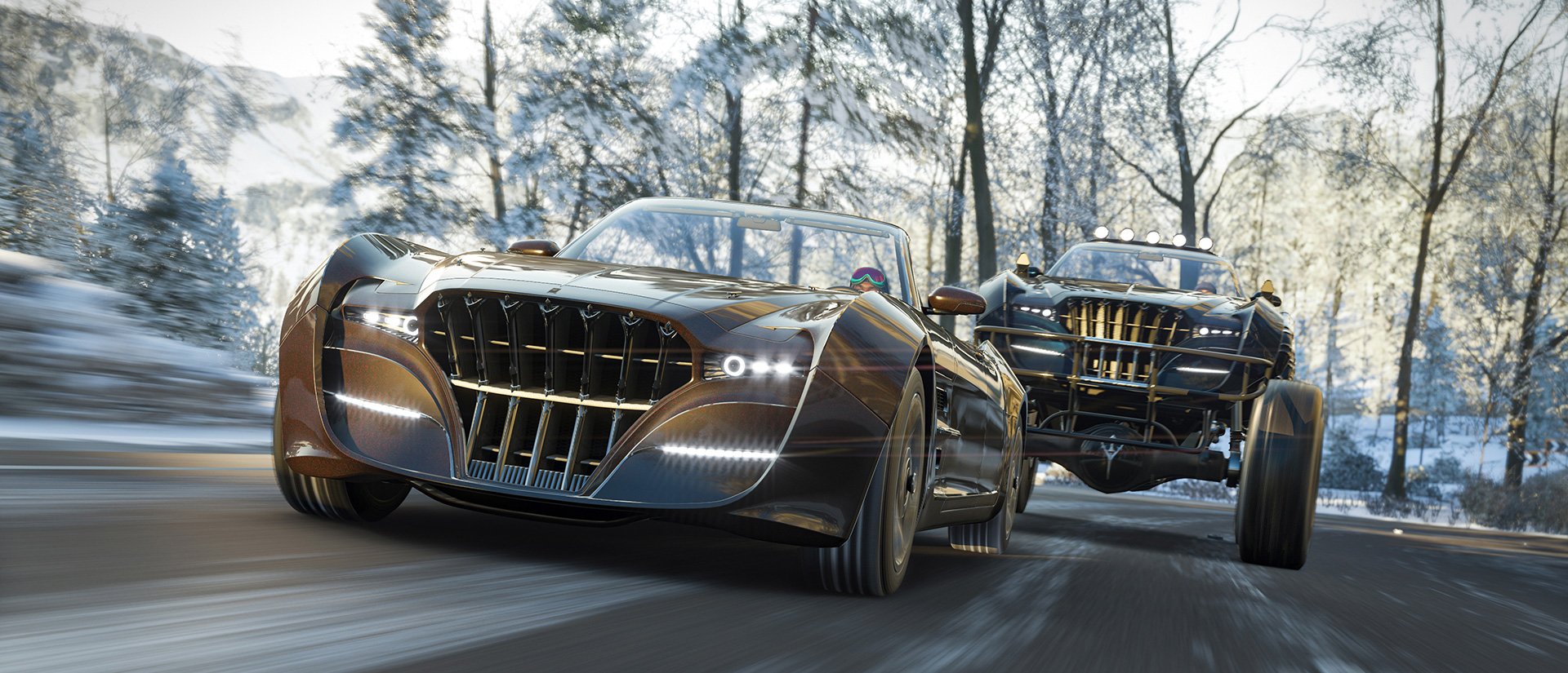 Final Fantasy XV's Regalia is gearing up for a Forza Horizon 4 road trip