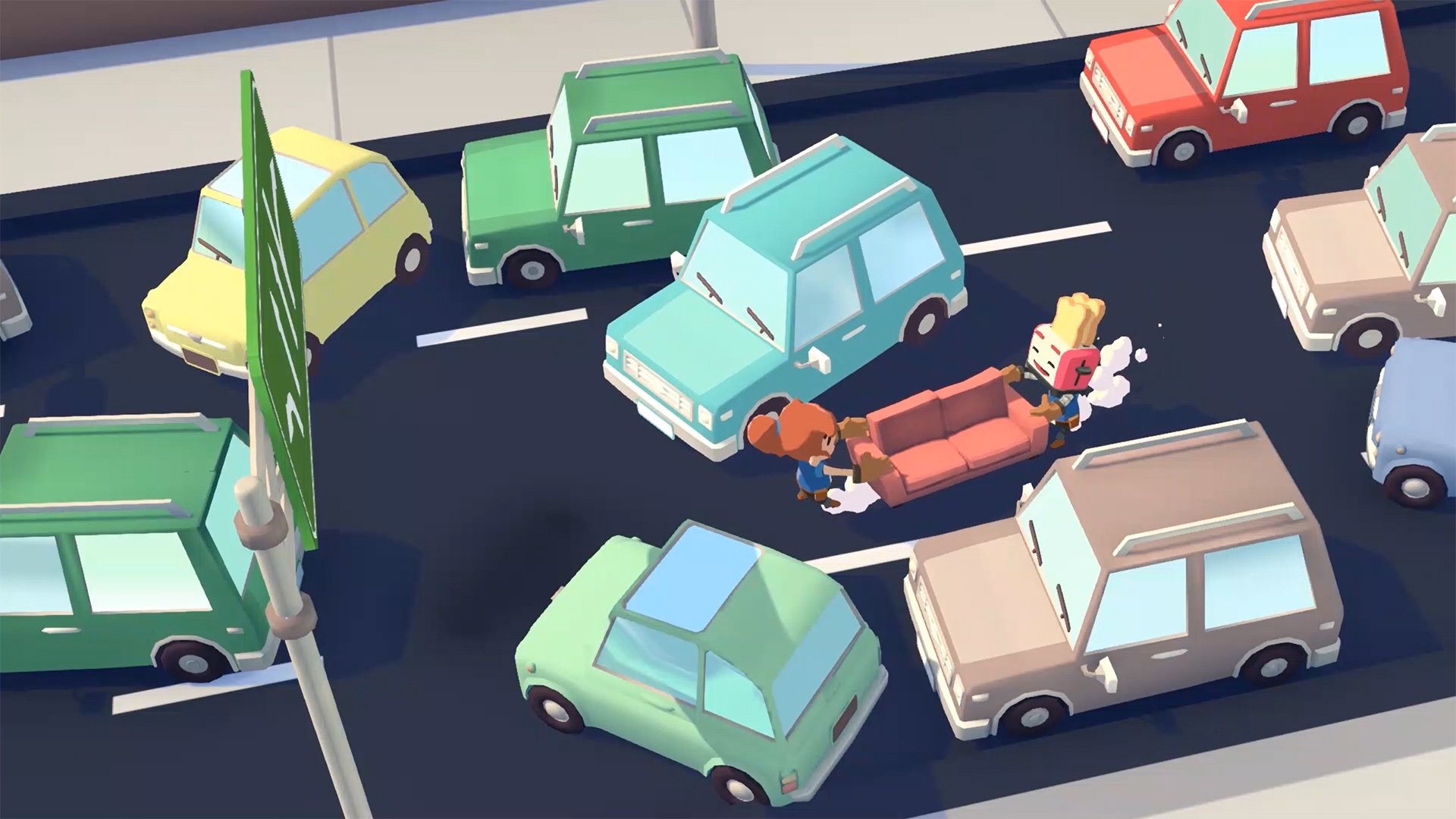 Desperate for more co-op games like Overcooked? Moving Out looks ace