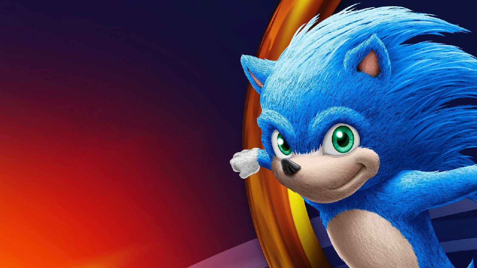 Sonic the Hedgehog's movie design sure is something