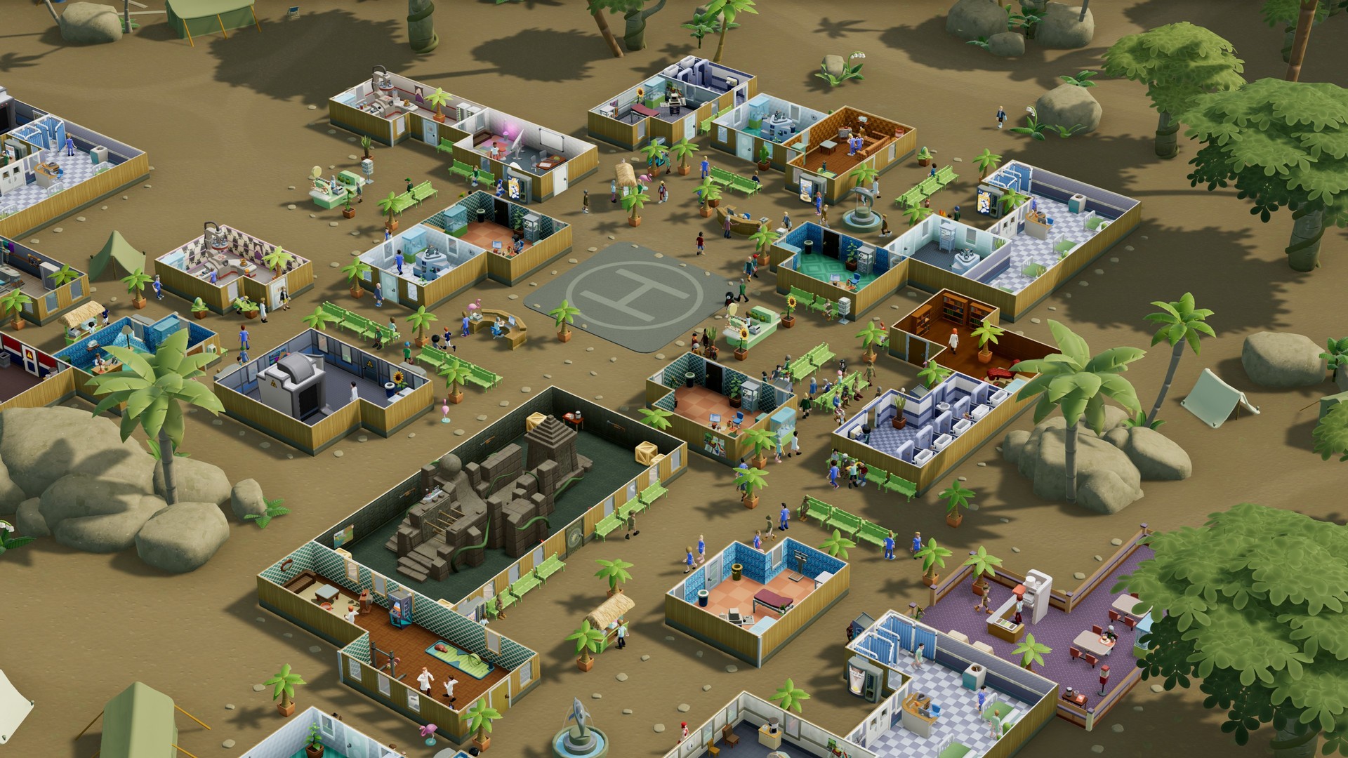 Take a sick leave to Pebberley Island with Two Point Hospital's next DLC pack