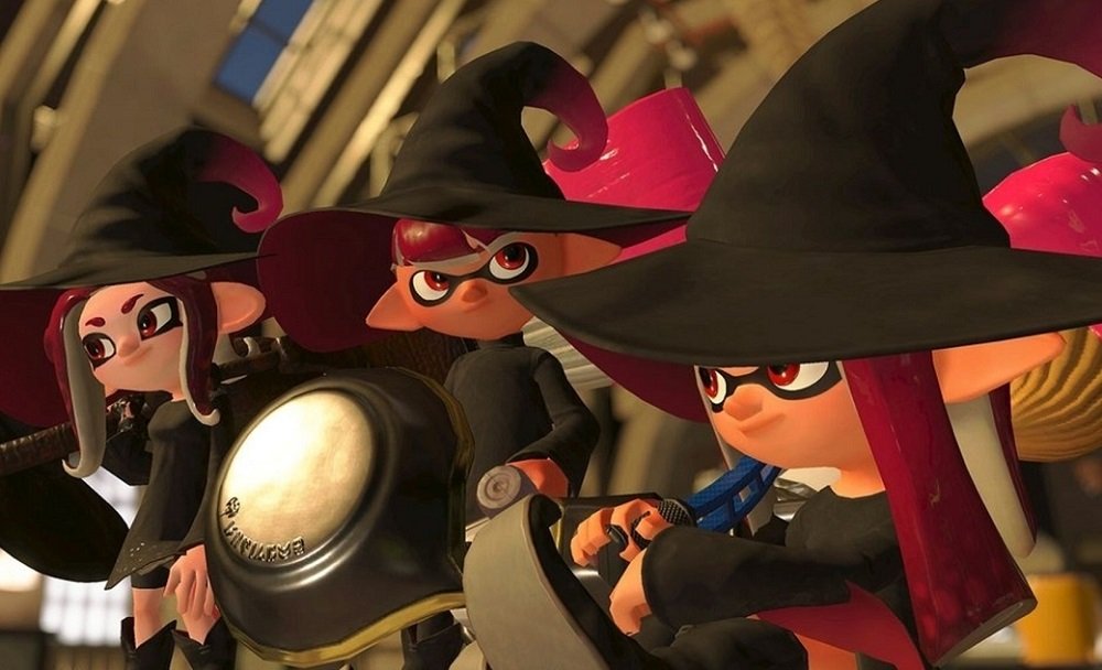 Arcane arts win the day in Splatoon 2's medieval splatfest