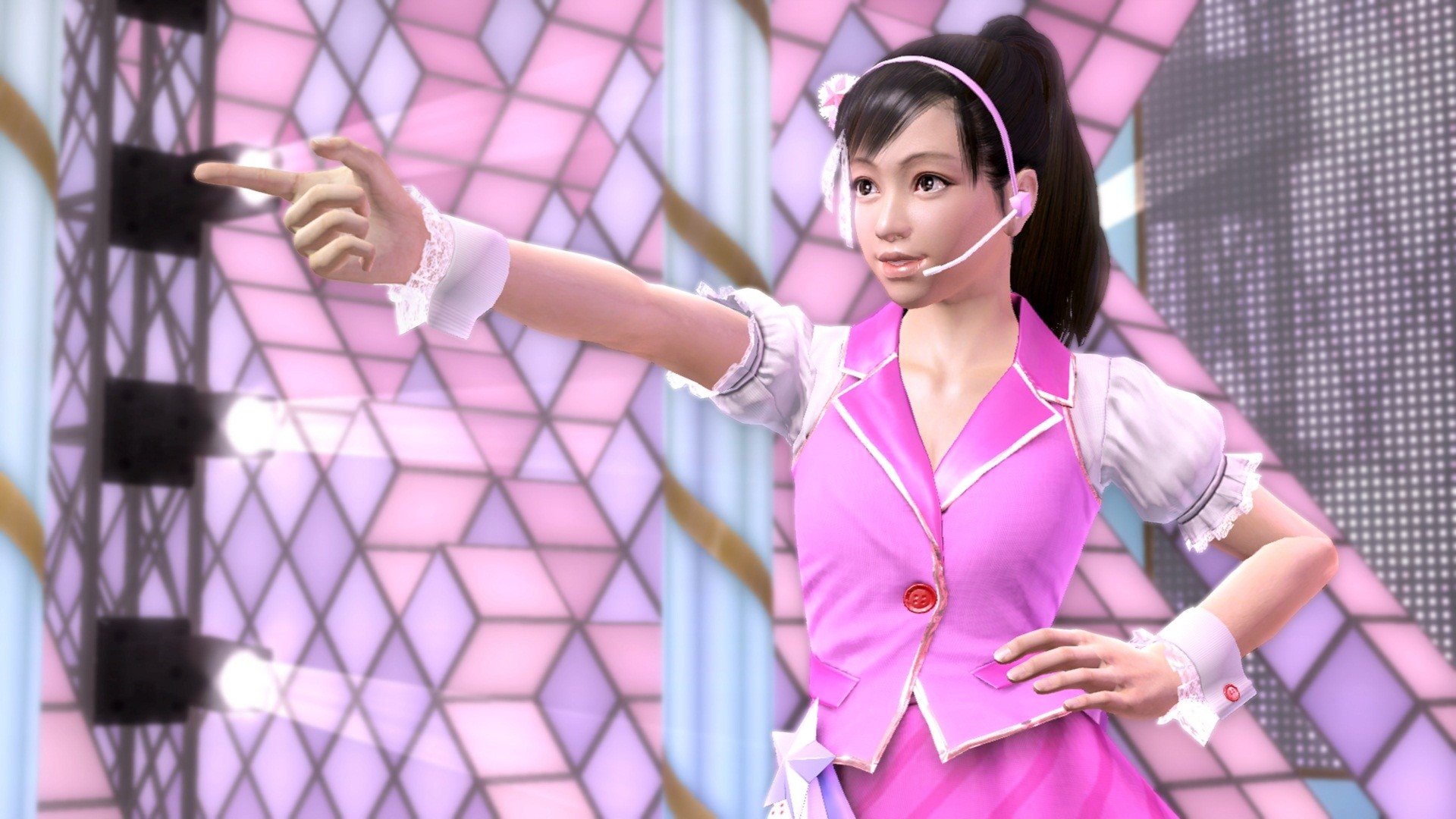 Yakuza 5 running on PS4 is a clear improvement