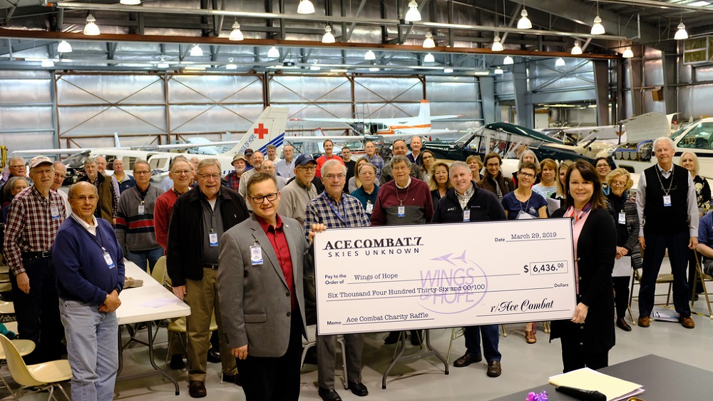 Ace Combat community raise over $6,000 for aviation charity