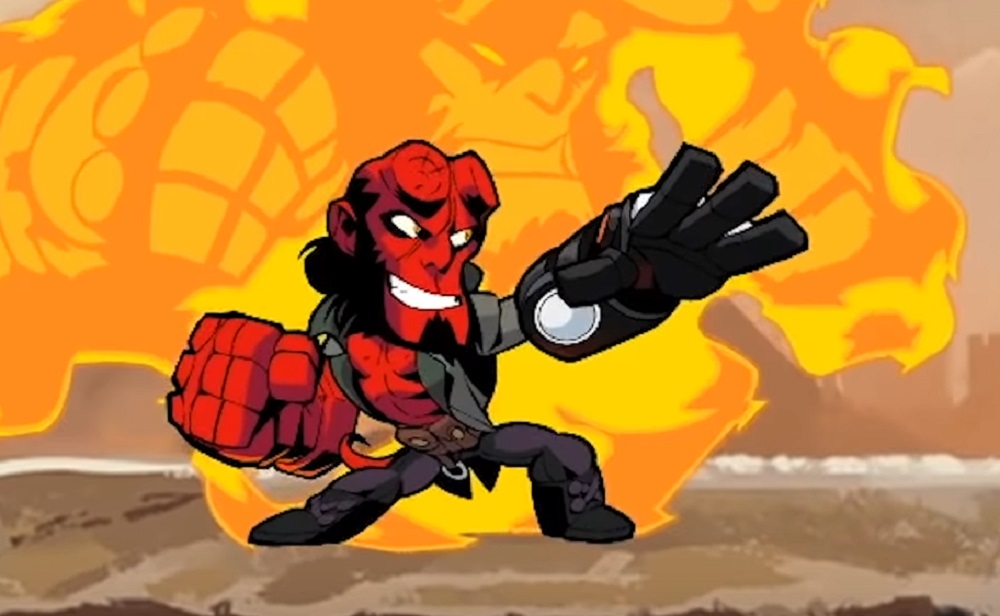 Hellboy and chums are coming to Brawlhalla today
