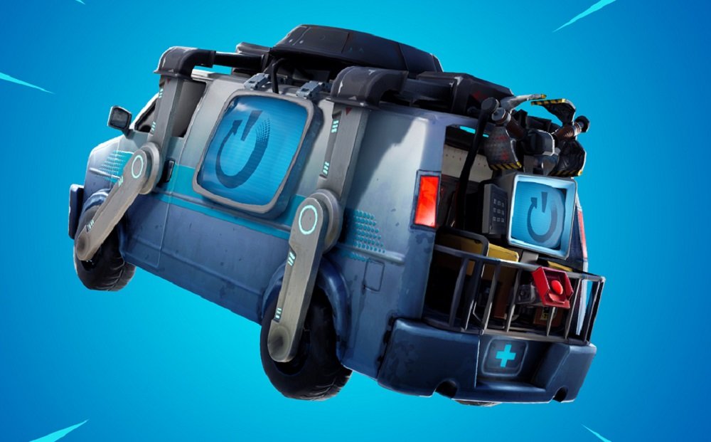 Fortnite's 8.30 update includes this way-out wacky van