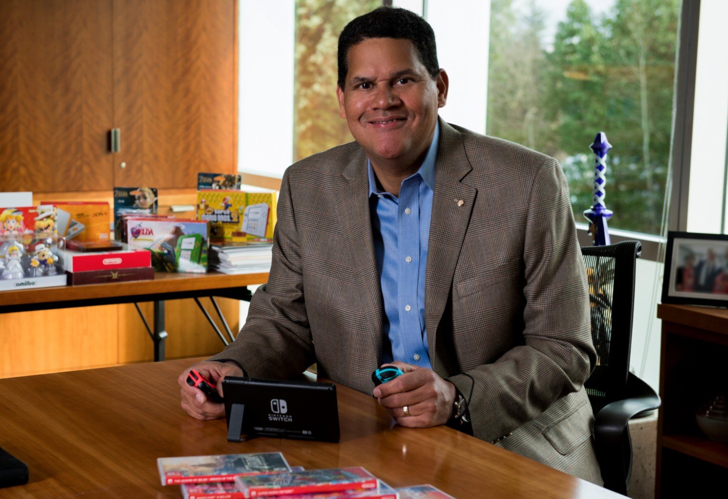 (Update) Reggie Fils-Aime retires today, I hope he gets one last pre-recorded Nintendo Direct