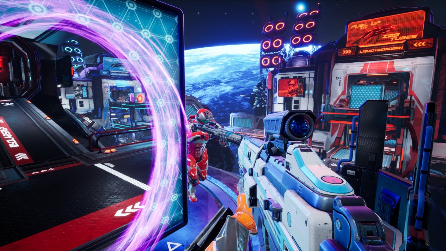 Splitgate: Arena Warfare has me thinking with portals