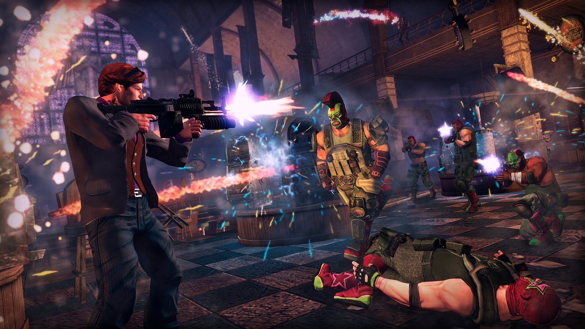 Saints Row: The Third has local wireless co-op on Nintendo Switch