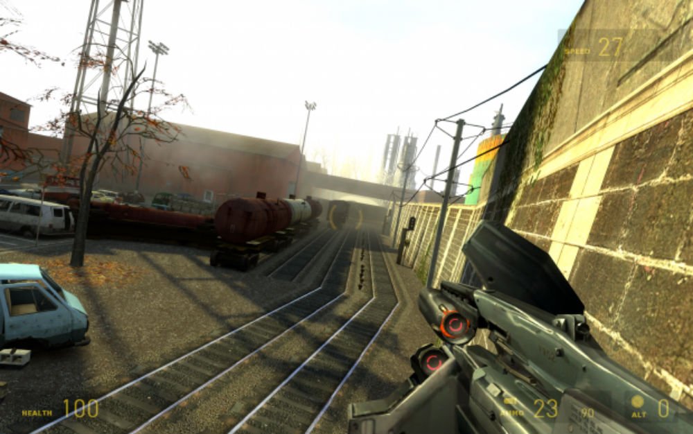 Half-Life 2 Mobility Mod morphs the game into a double jumping speedrun-fest