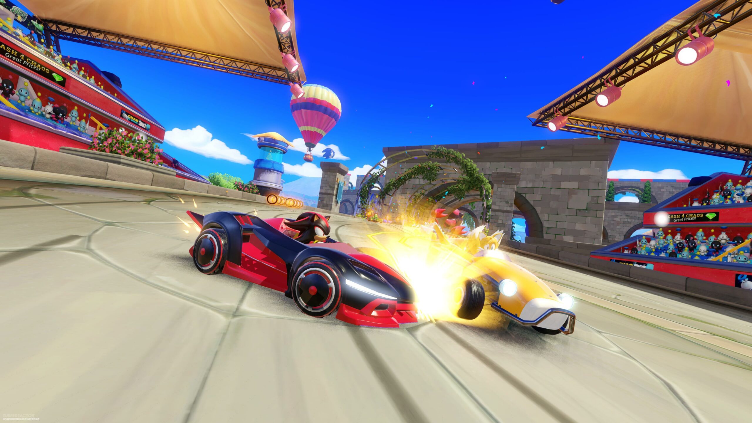 Team Sonic Racing will not have any special features on Switch, all versions to be equal