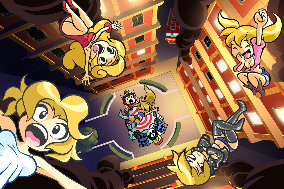 Mighty Switch Force might be getting a four-game bundle