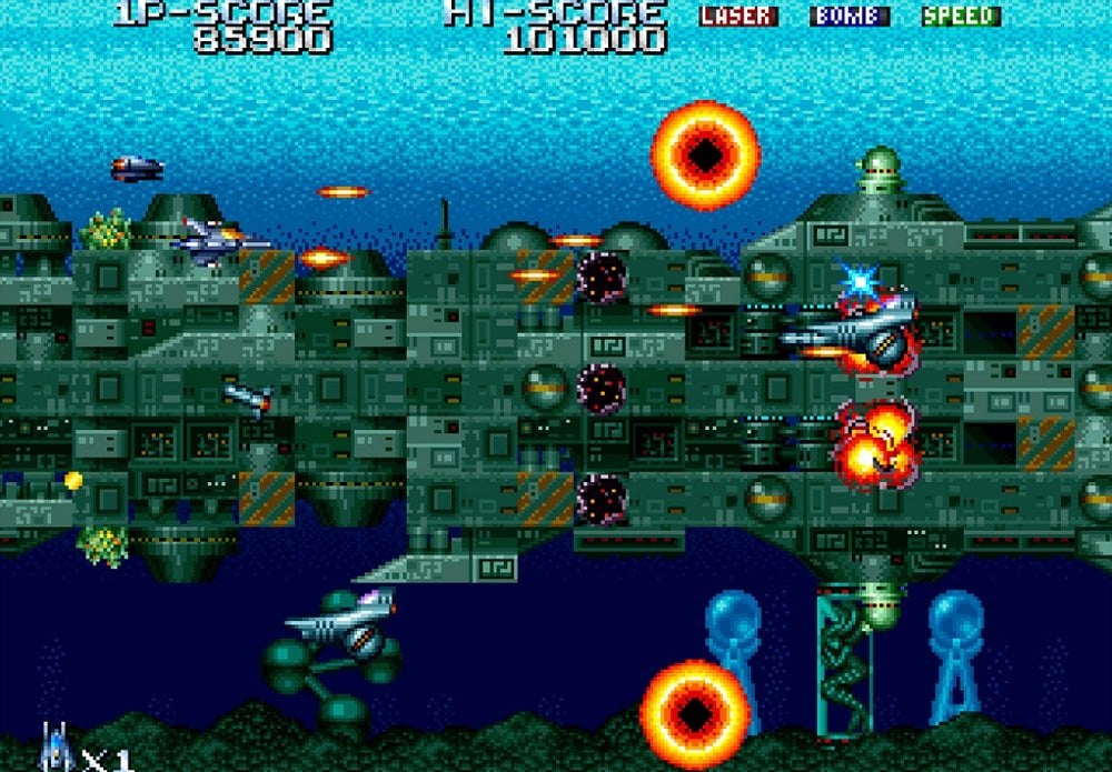 Shifting shmup Terra Force returns on Nintendo Switch