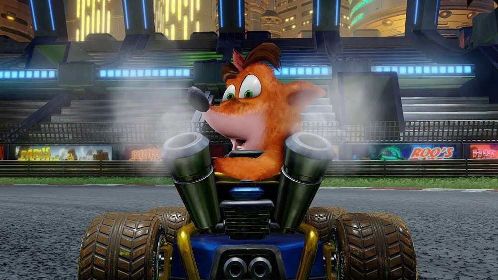 Check out 20 minutes of Crash Team Racing Nitro-Fueled right here