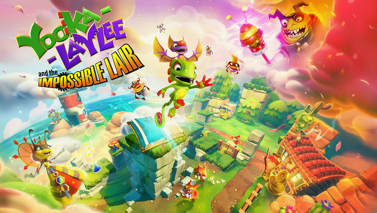 Yooka-Laylee developers announce full 2.5D sequel, 'Impossible Lair'