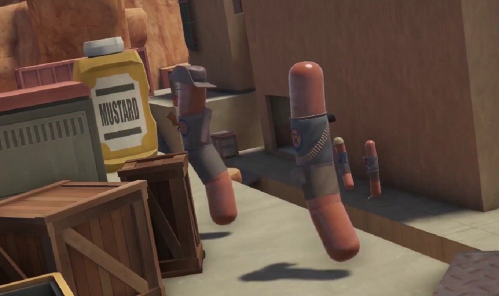 Meat Fortress is a familiar sounding team-shooter coming to VR