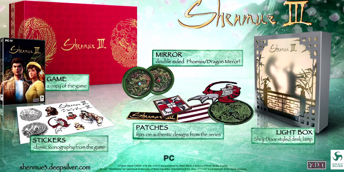 Limited Run Games has an exclusive Shenmue III collector's edition