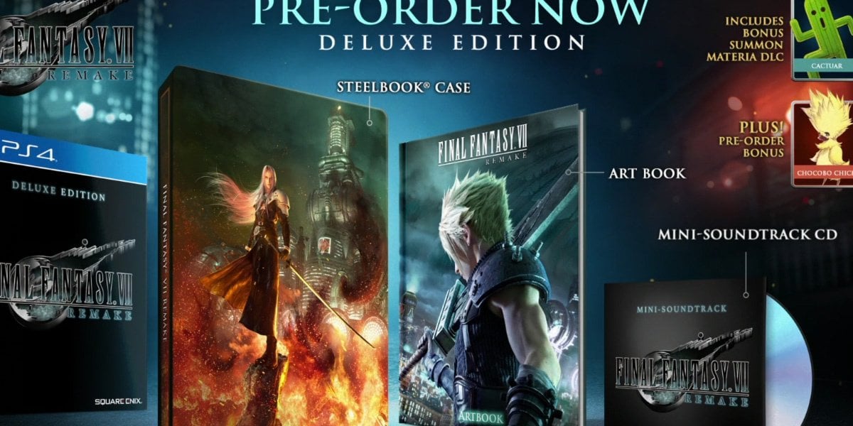 Check out the kick-ass collector's edition for Final Fantasy VII Remake