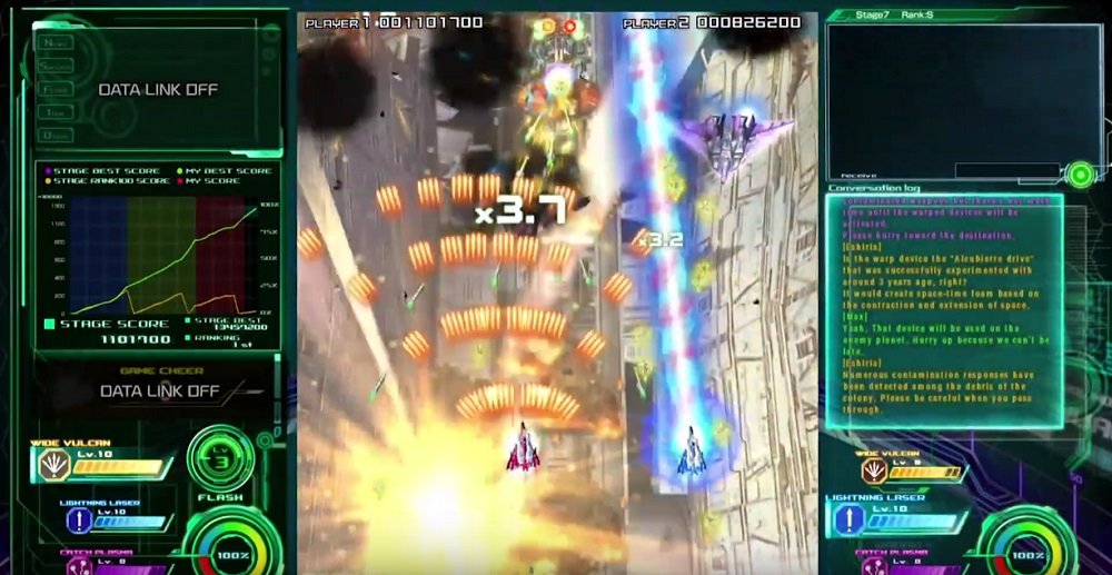 Raiden V: Director's Cut launches on Switch July 25 with a one-time-only physical run