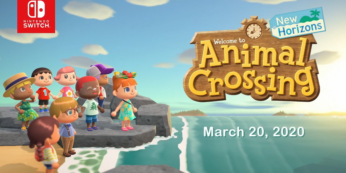 Animal Crossing New Horizons is coming on March 20, 2020