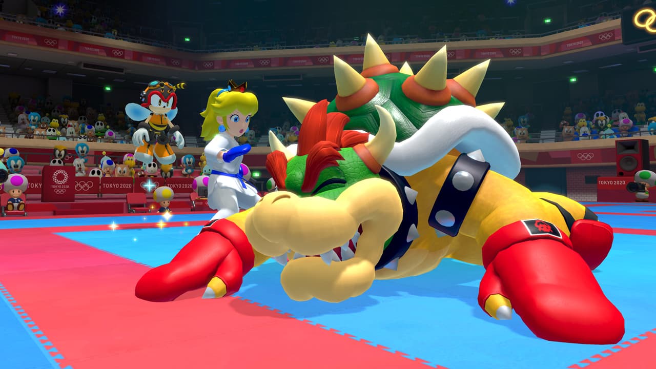 In Mario & Sonic at the 2020 Olympics, Peach can finally get revenge for all those kidnappings