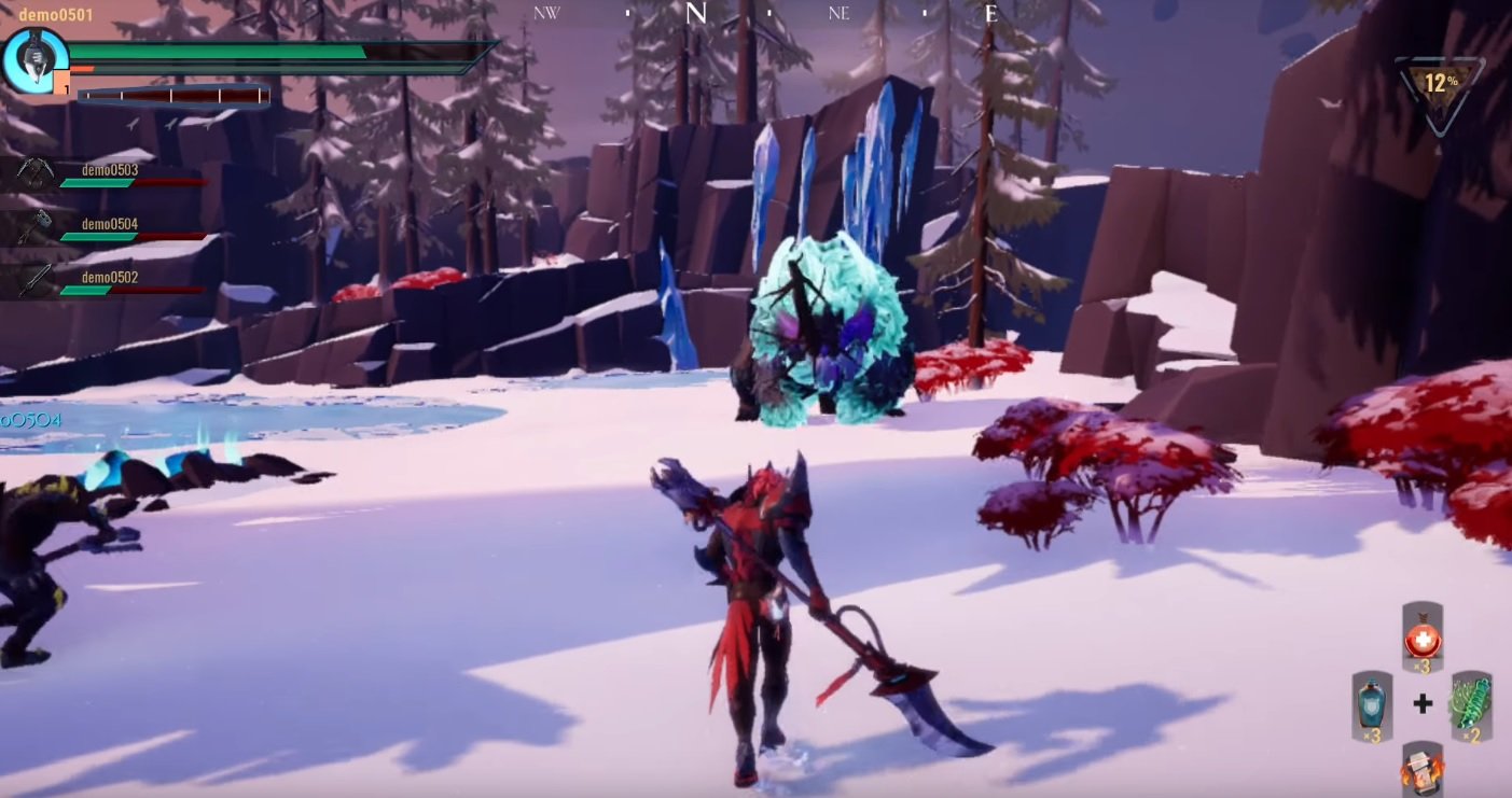 Here's what Dauntless looks like running on Nintendo Switch