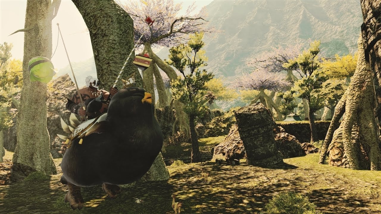Final Fantasy XIV has an Amazon promotion for a free big ol' Chocobo mount
