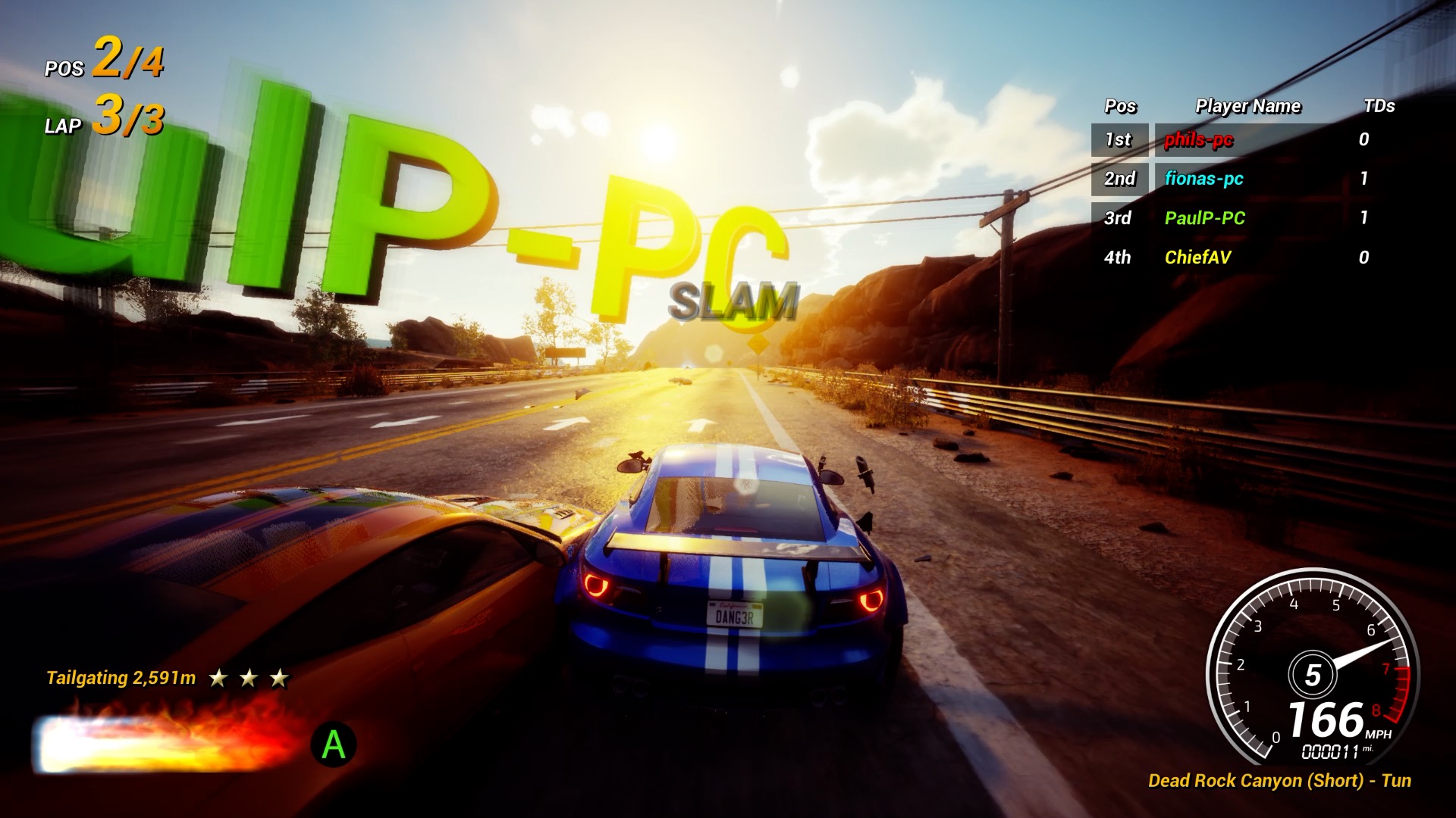 Burn rubber online in Dangerous Driving's new mode