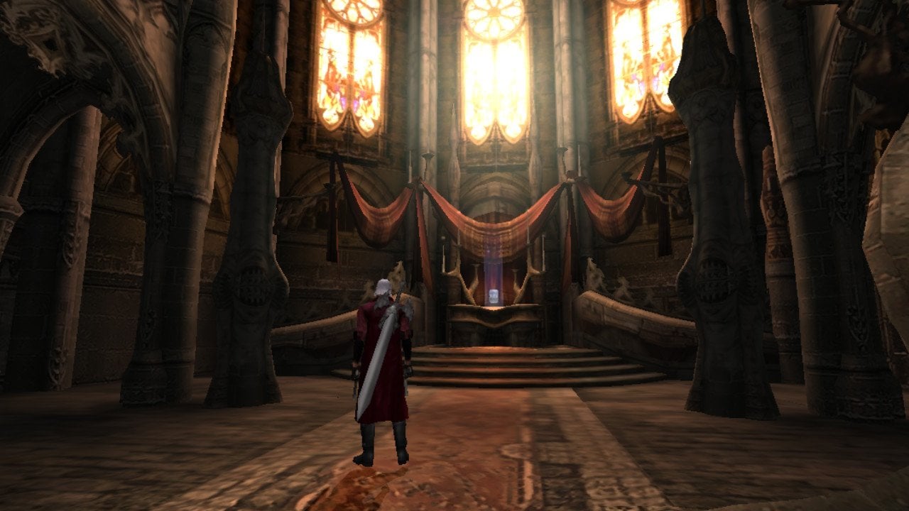 A look at Devil May Cry running on Switch