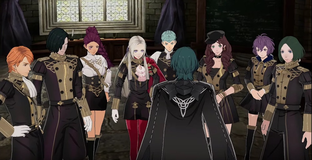 Fire Emblem: Three Houses trailer introduces The Black Eagles