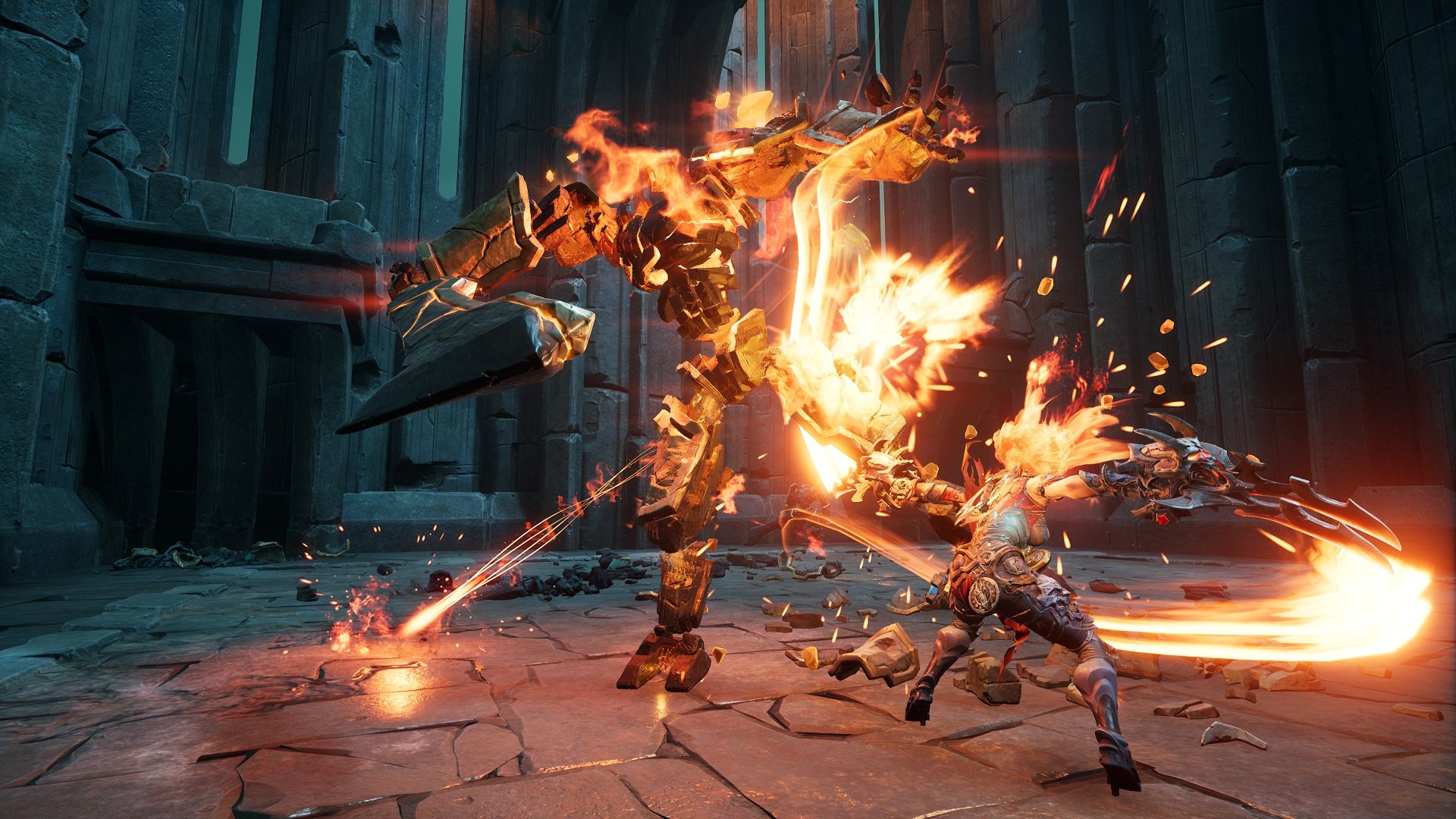 Darksiders III finally got its Abyssal Armor in today's Keepers of the Void add-on