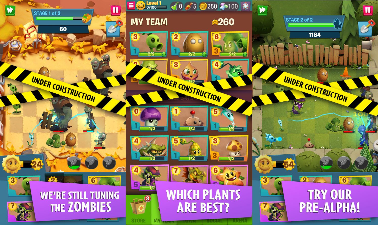 Here's our first real look at Plants vs. Zombies 3