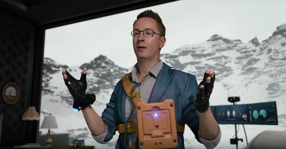 Death Stranding trailer introduces Nicolas Winding Refn's Heartman