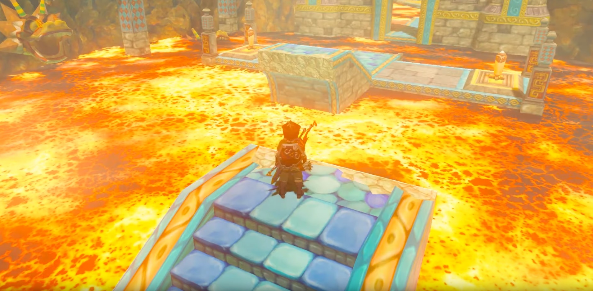 Zelda: Breath of the Wild has a playable Skyward Sword Earth Temple thanks to a modder