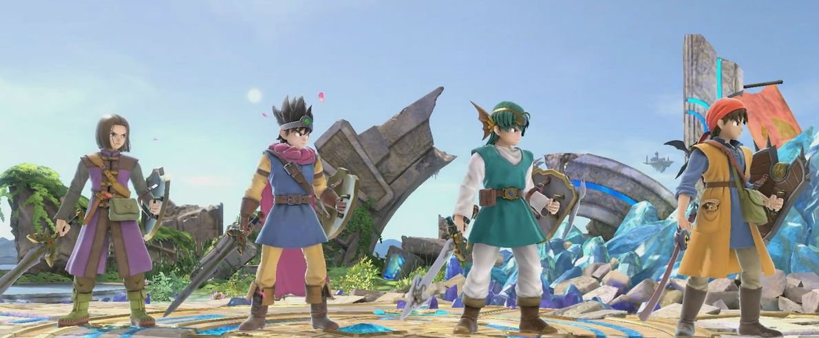 Surprise! Dragon Quest's Hero joins the Smash Ultimate roster today