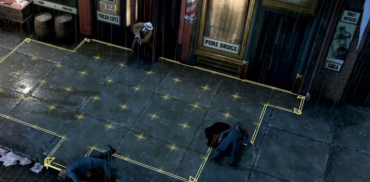 Here's a good look at Empire of Sin's strategic X-COM-esque gameplay