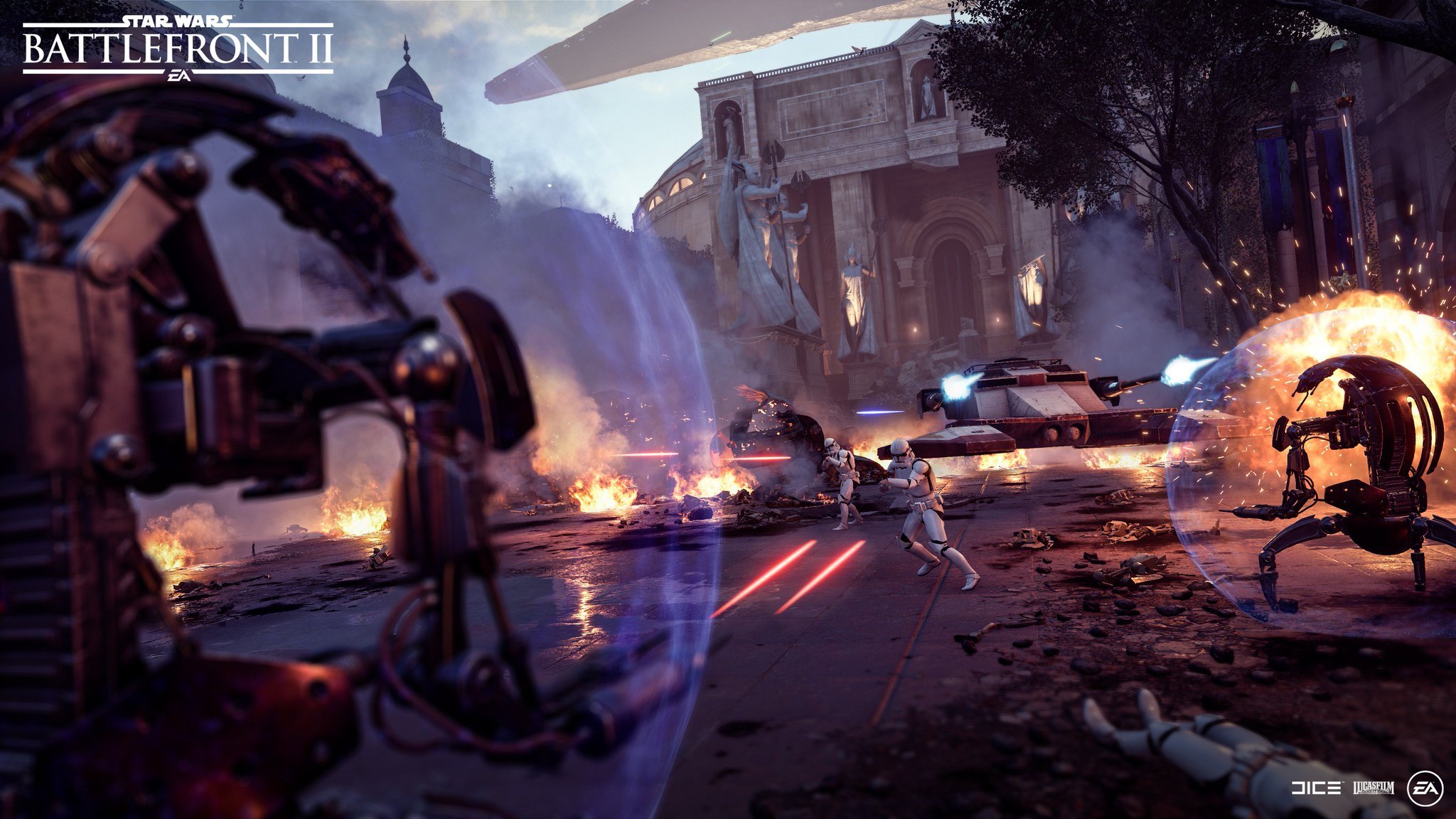 Battlefront II's next focus is huge battles for solo players