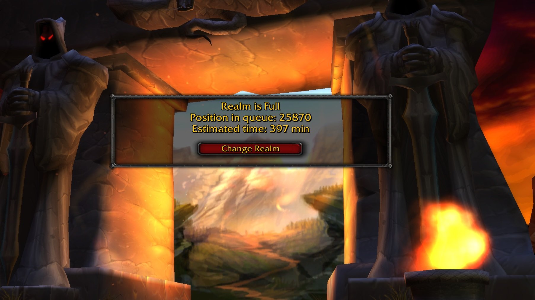 World of Warcraft Classic just launched and oh man are there queue times