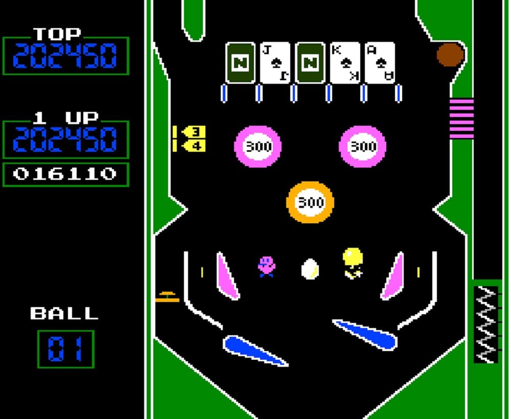 This week's Arcade Archives release is NES Pinball for Nintendo Switch