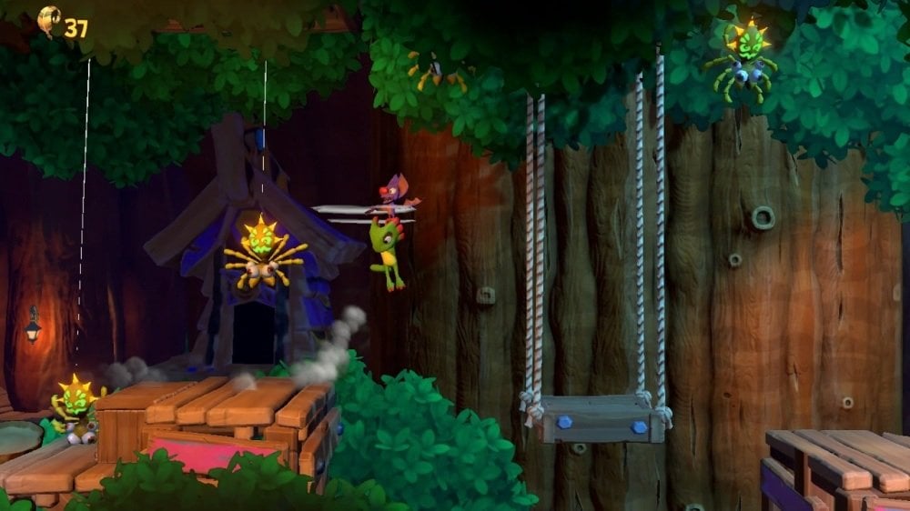 An eShop listing has revealed Yooka-Laylee and the Impossible Lair's release date