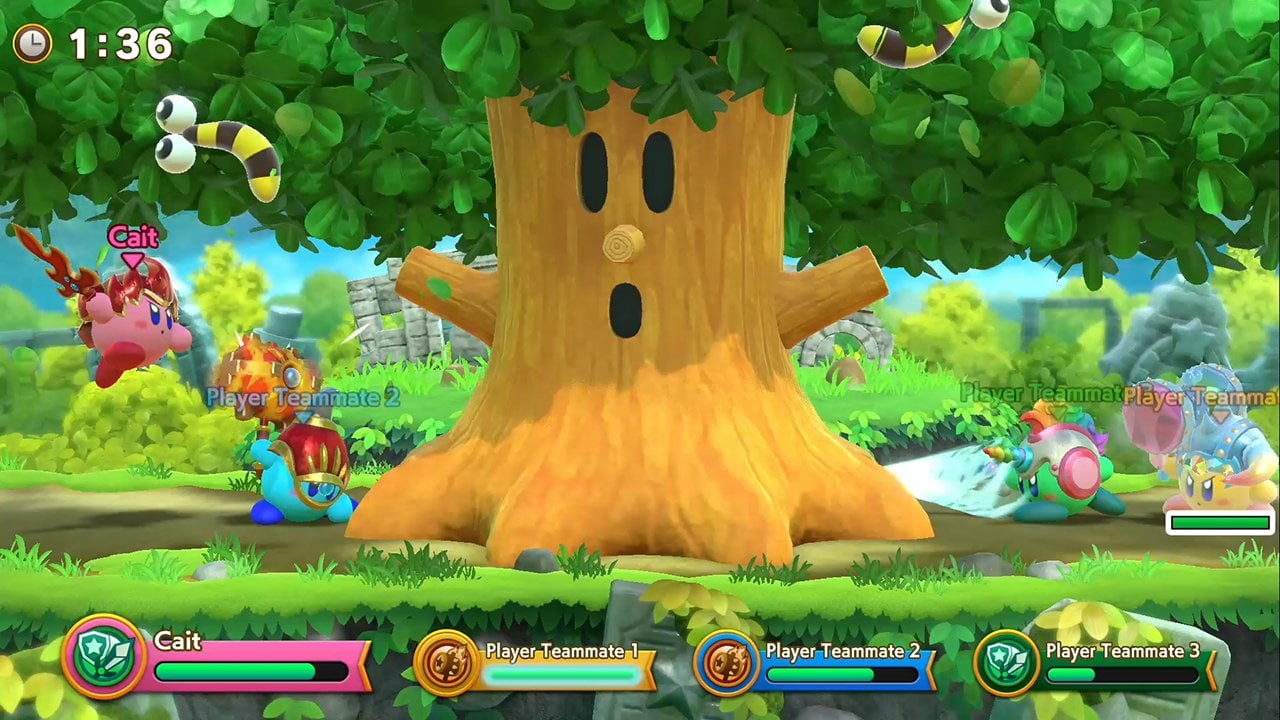 Super Kirby Clash is a new four-player Kirby game and it's out today