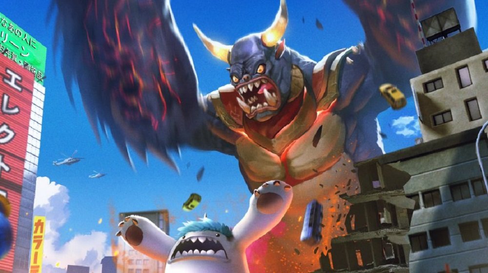 Become King of the Monsters in city-trashing brawler GigaBash