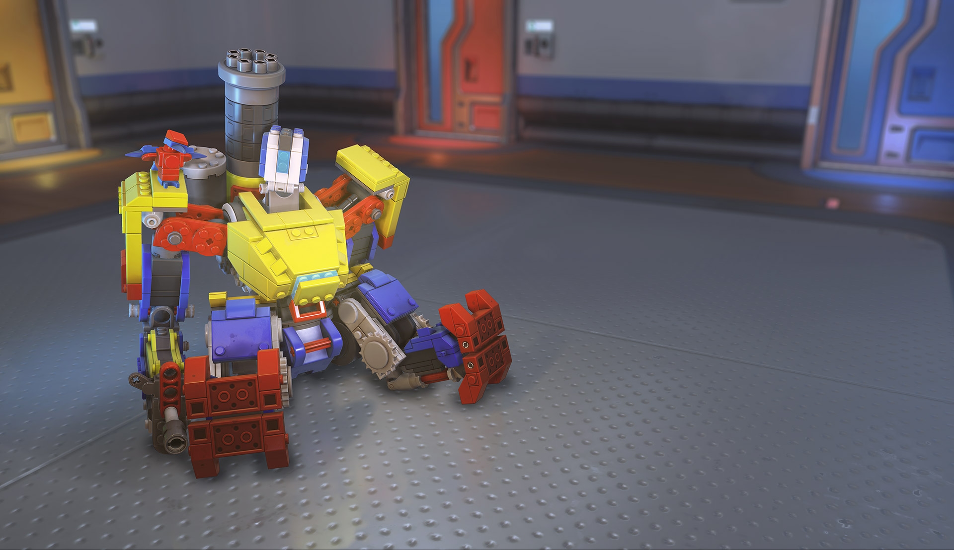 Overwatch has a Lego Bastion skin up for grabs right now