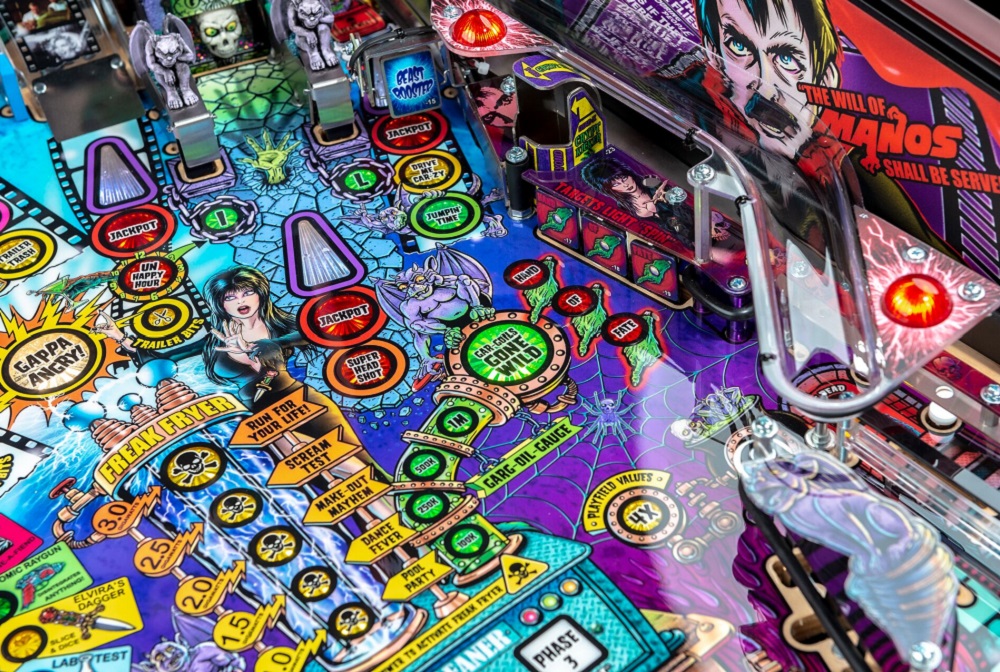 Elvira's House of Horrors welcomes the Mistress of the Dark back to pinball