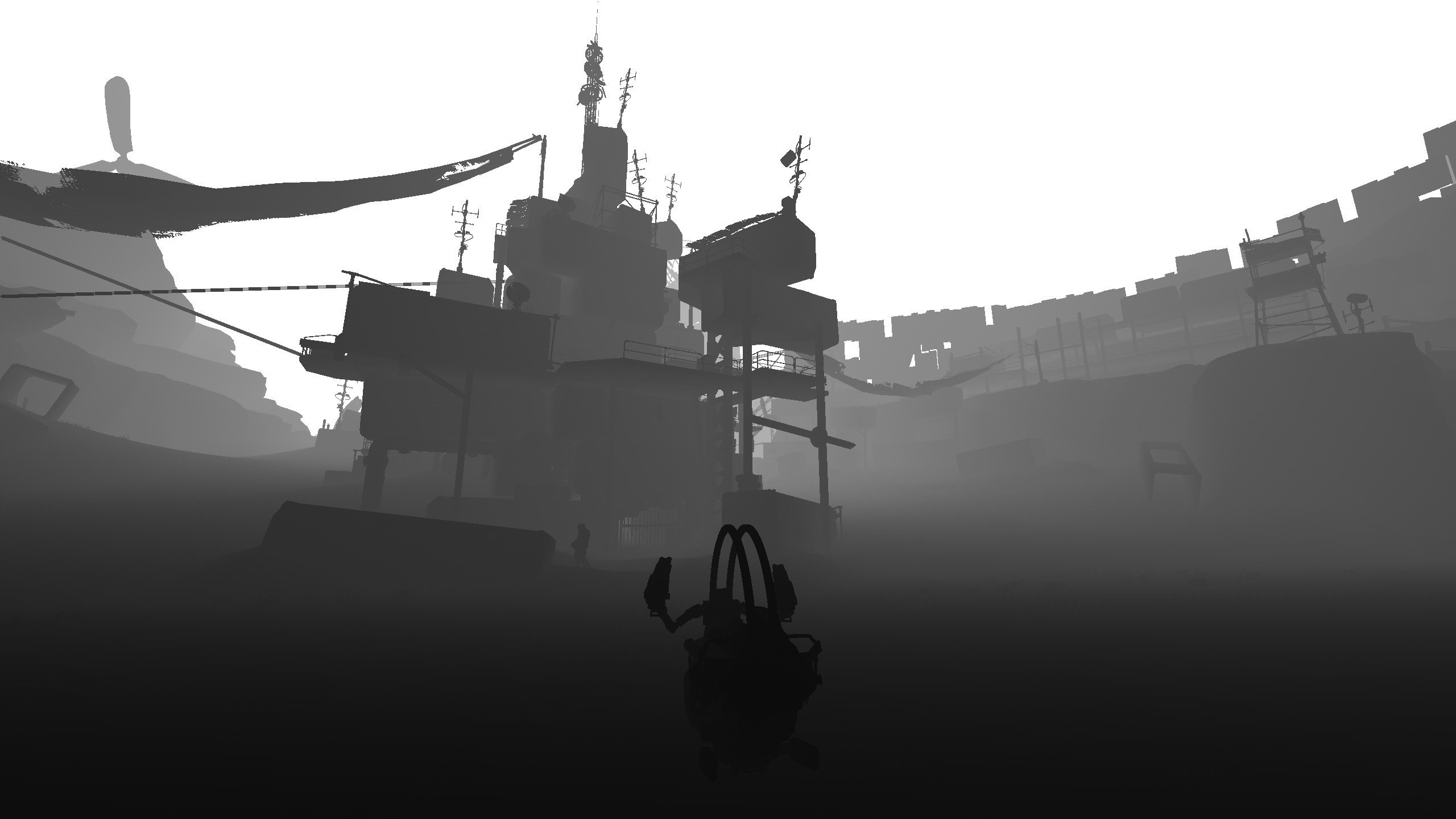 Borderlands 3 is weirdly beautiful without any color