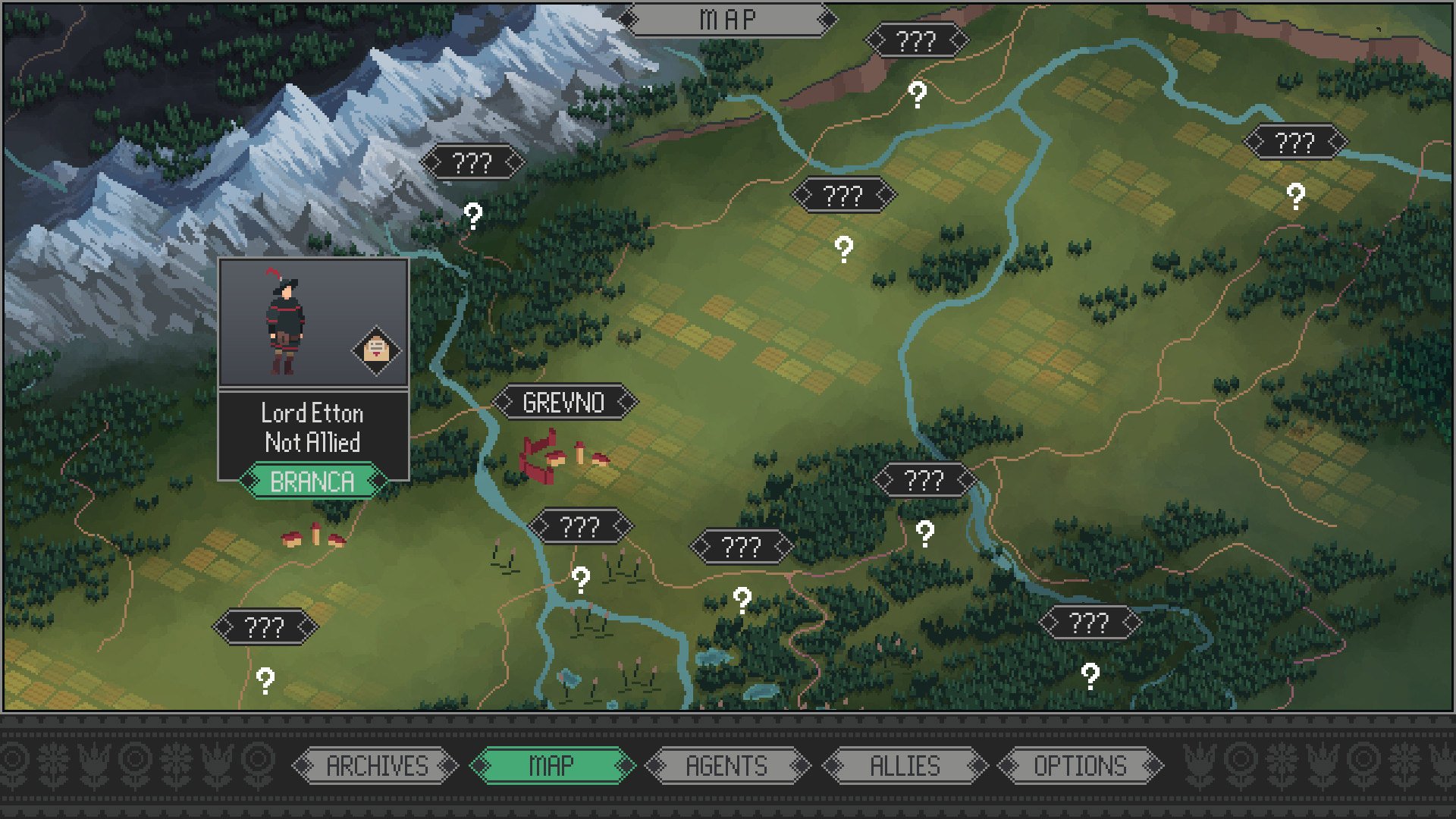 Yes, Your Grace lets you run a struggling kingdom (and hire witches)