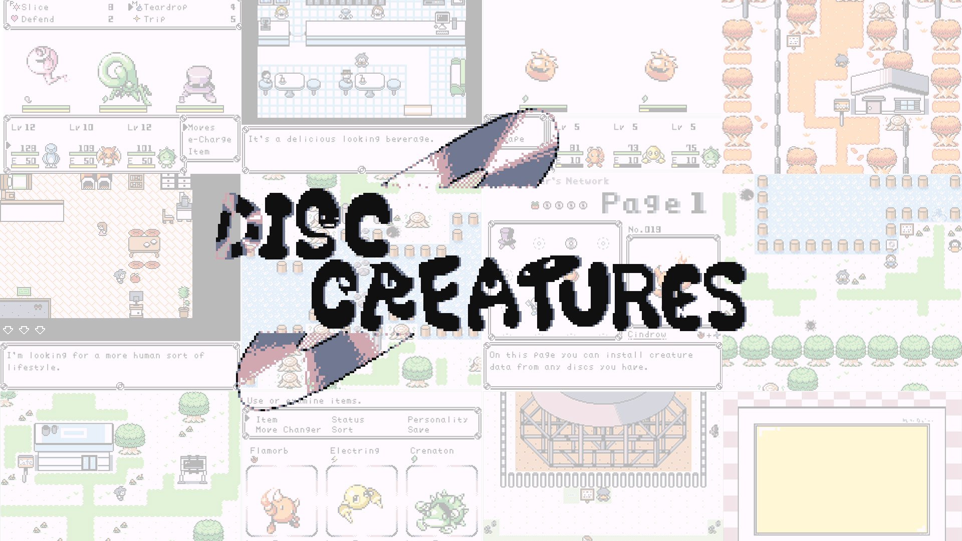 Disc Creatures, a monster-collecting RPG, hits Steam soon