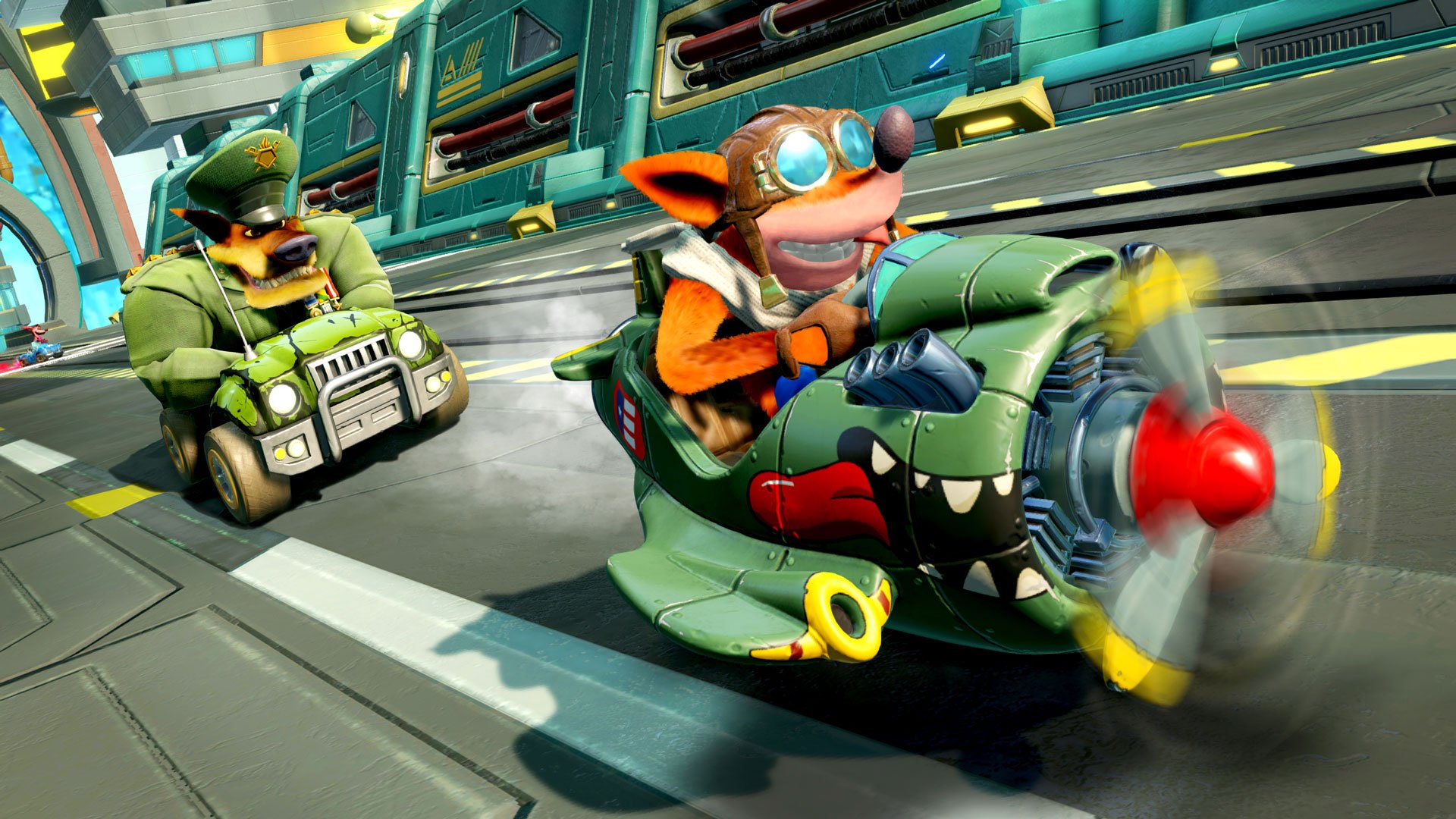 Crash Team Racing gets a limited-time Call of Duty kart that benefits the troops