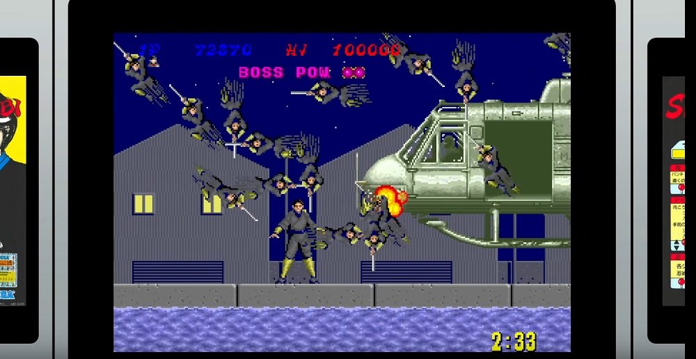 Arcade classic Shinobi hits Nintendo Switch via Sega Ages